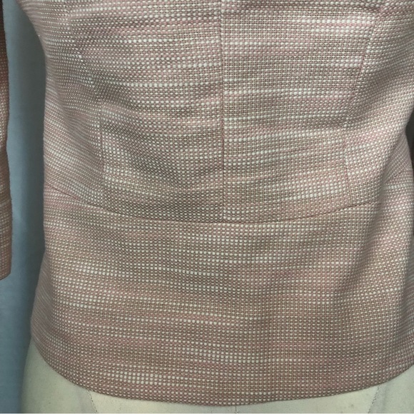 Pendleton Women’s Jacket Tweedy Cropped Fitted 3/4 Sleeve Front Pockets Classic - Picture 6 of 9